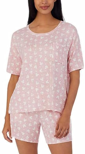 2 Piece Short Sleeve Pajama Set Y96034