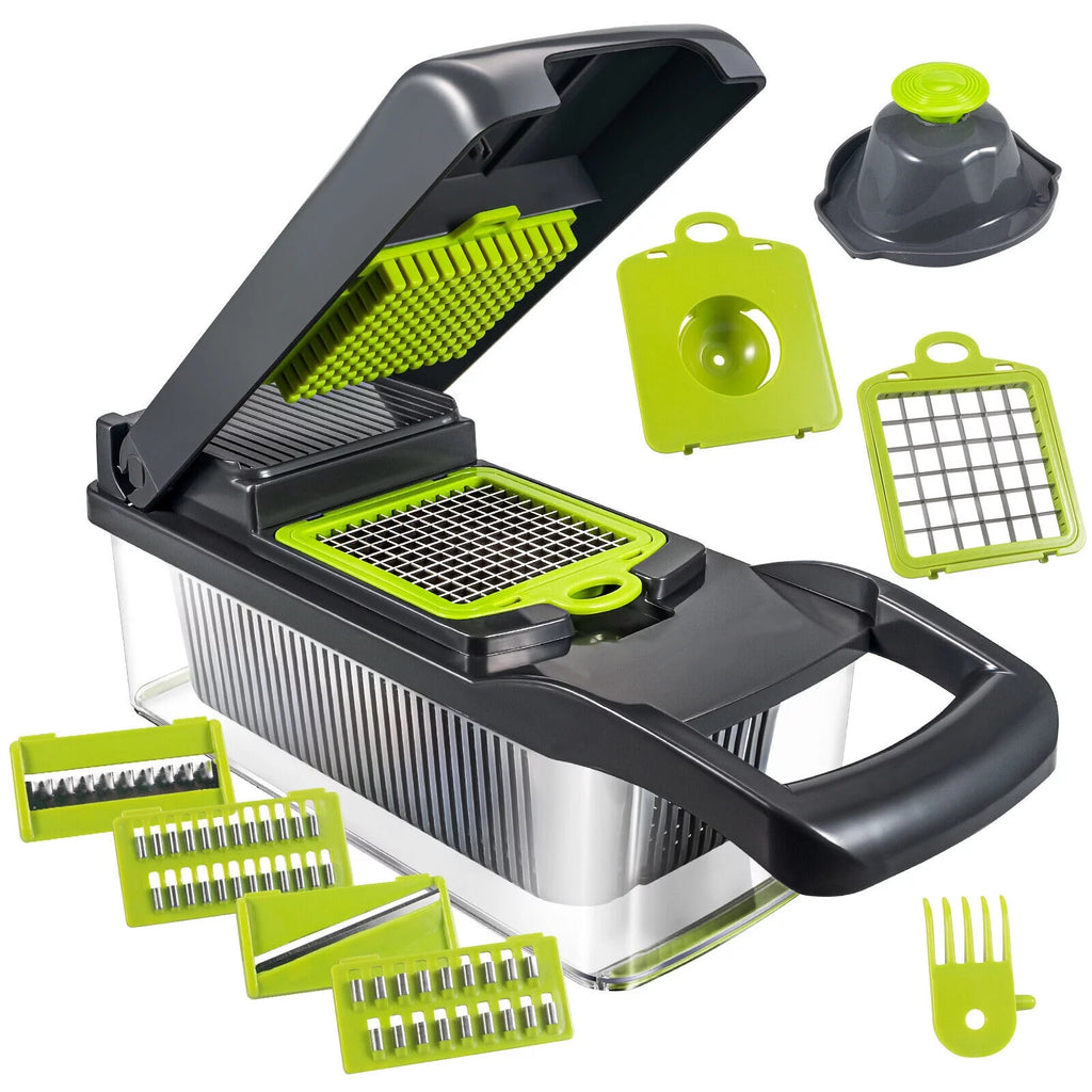 Vegetable Chopper Mandoline Slicer Food Dicer with Container G2947