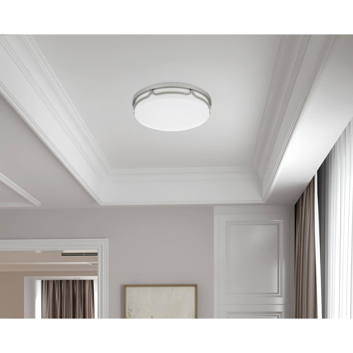 Integrated LED Dimmable Ceiling Flush Mount K77580