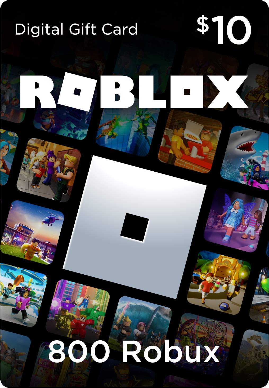 10000 Robux Gift Card H2133