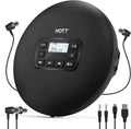 Black Portable CD Player with Headphones F3433