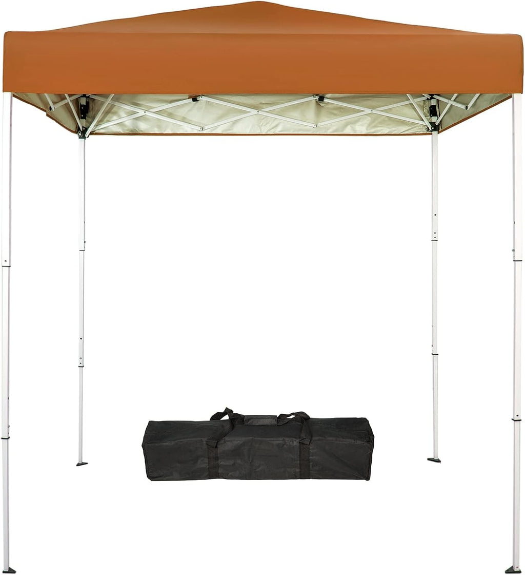6x4 Ft Pop-Up Canopy Tent with Carry Bag S272138