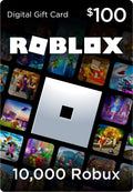 10000 Robux Gift Card H2133