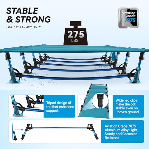 Ultralight Folding Camping Cot Bed M805874