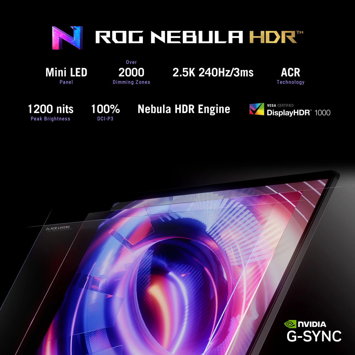 18in 240Hz Mini LED WQXGA Gaming Laptop A669