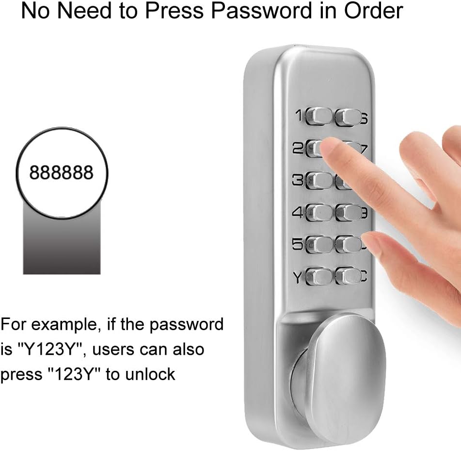 Mechanical Password Door Lock Y868