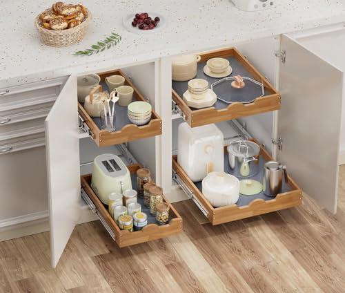14"W x 21"D Pull Out Cabinet Drawers U32598