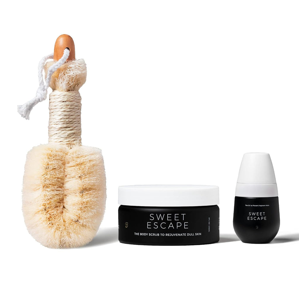 Nude Ingrown Treatment Oil and Exfoliating Scrub Pack of 2 F583968
