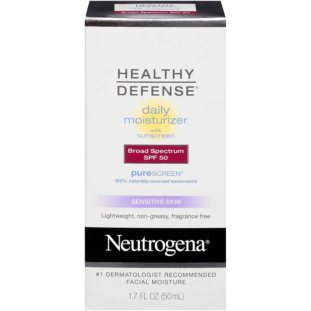 SPF 50 Mineral Sunscreen 1.7 Fl. Oz (Pack Of 2) F1603