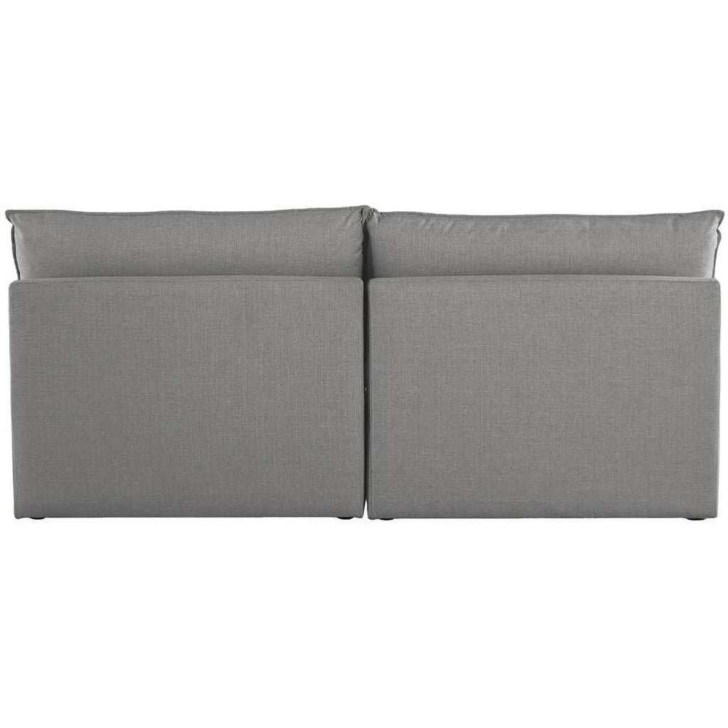Grey Linen Textured Modular Sofa B49876