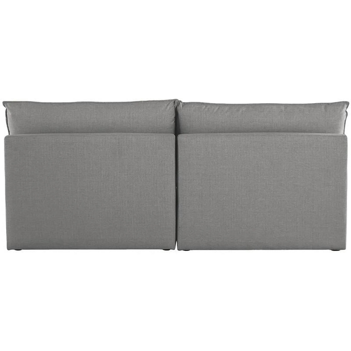 Grey Linen Textured Modular Sofa B49876
