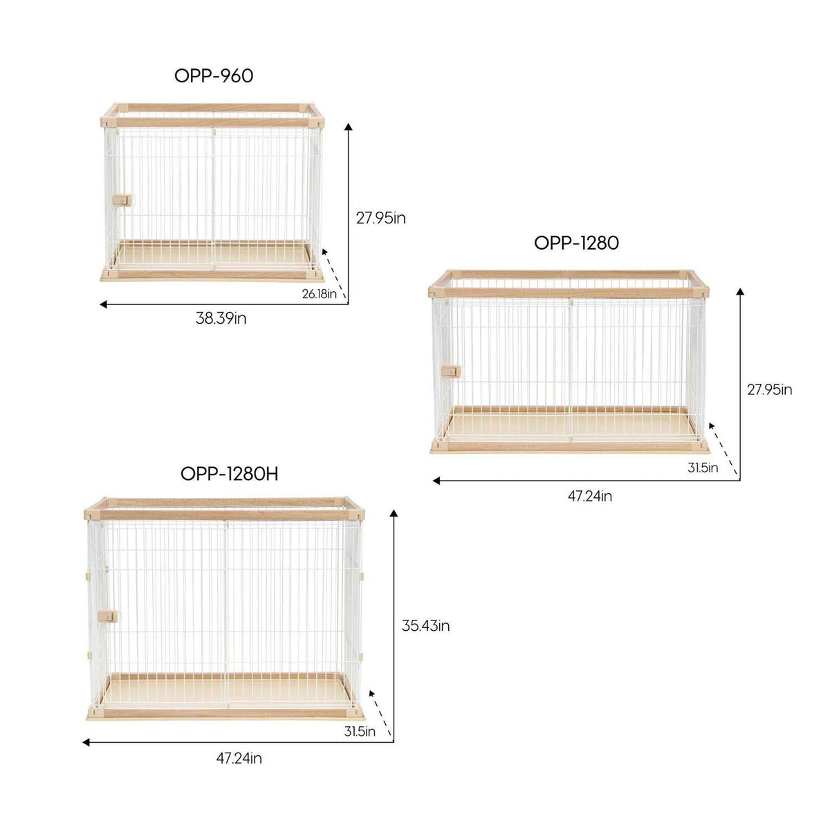 Large Wire Open Pet Pen F57549
