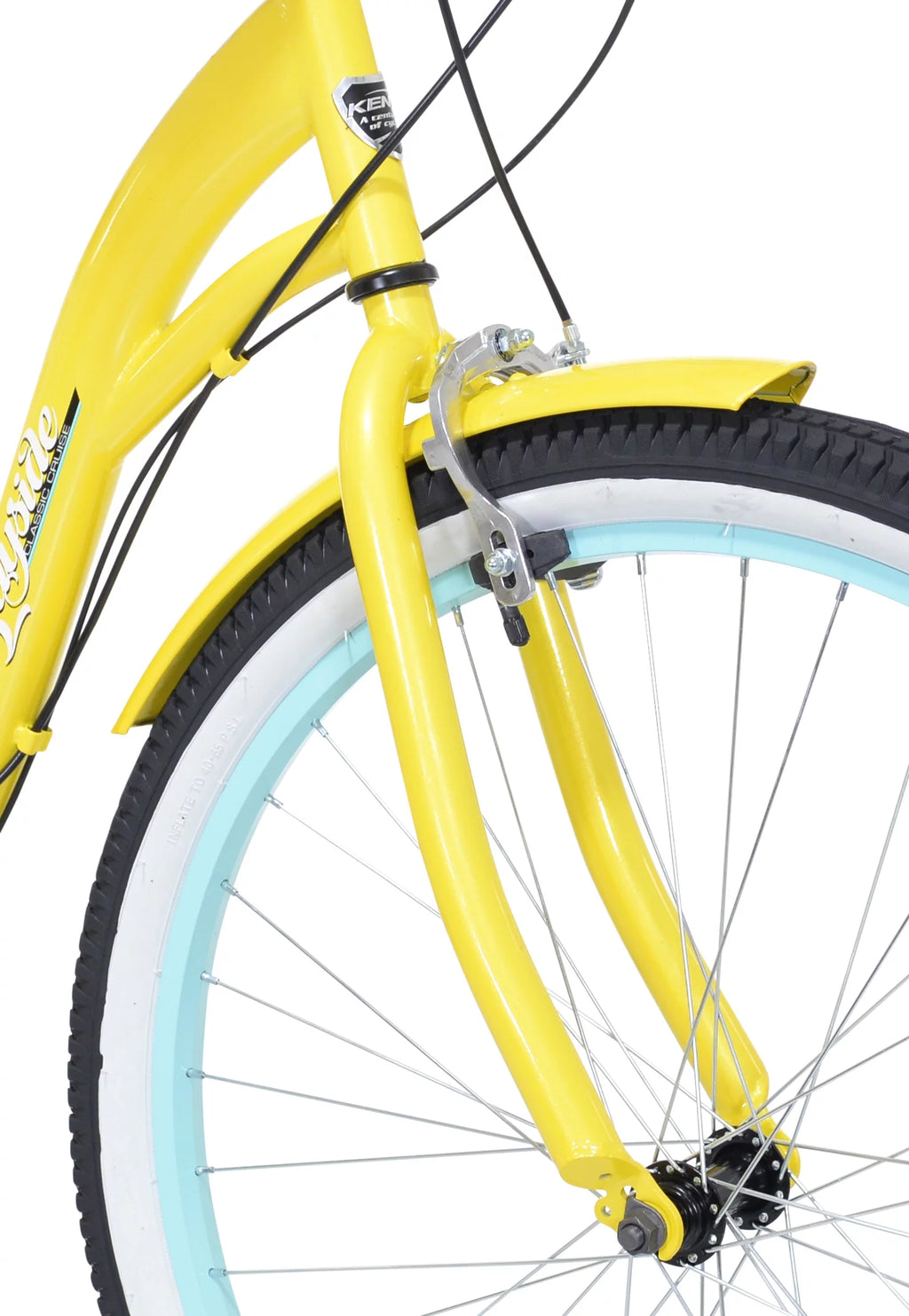 Yellow 26 in. Women's Cruiser Bicycle B88380