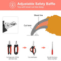 Dog Nail Clippers Trimmer Set with Safety Guard E421