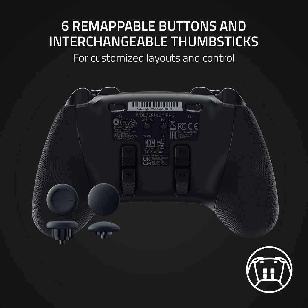 Wireless Gaming Controller for PlayStation 5, Black C87978