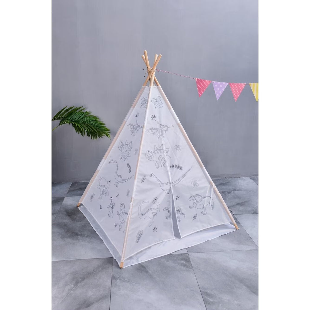 Paintable Teepee Play Tent Q78946