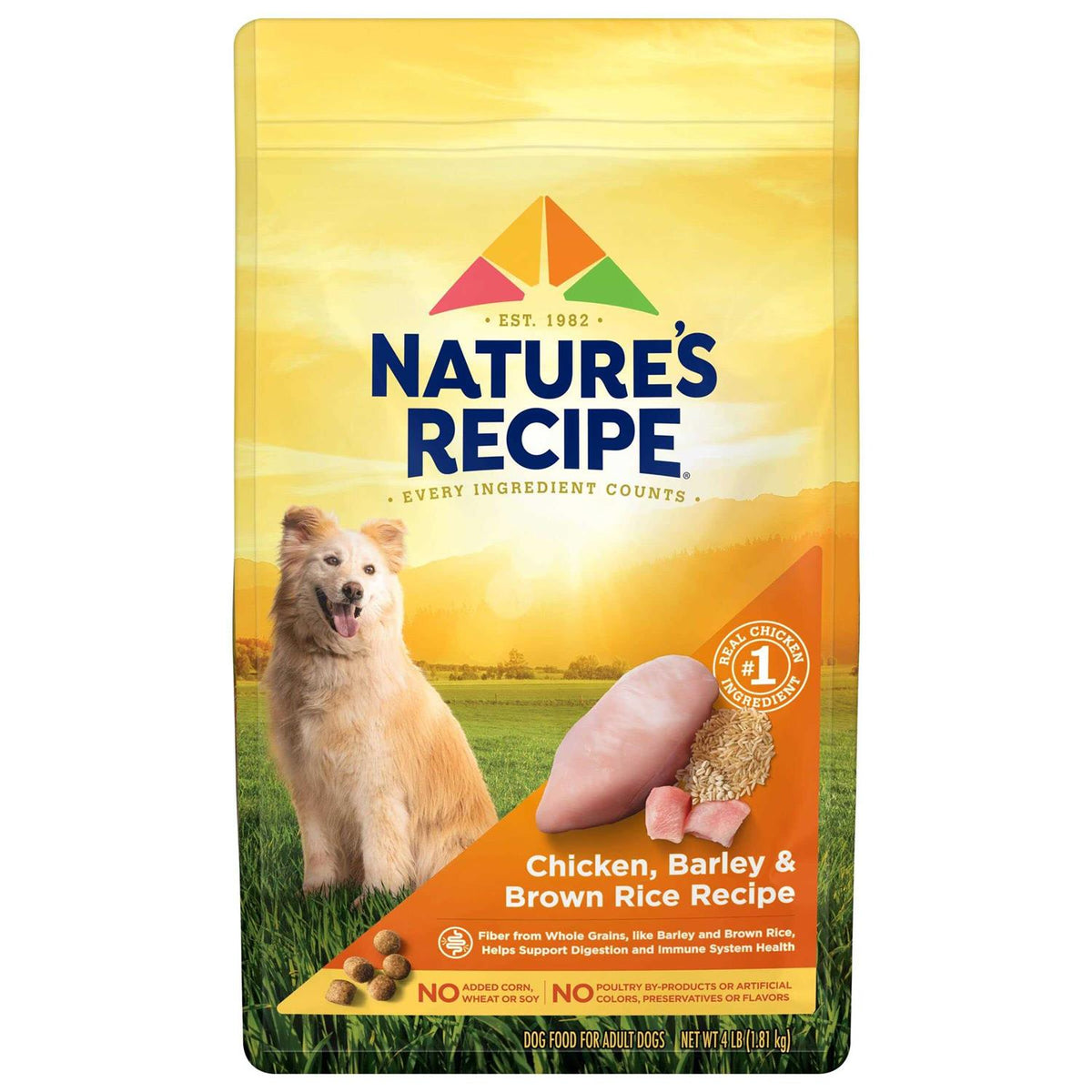 Chicken & Rice Dry Dog Food D6156