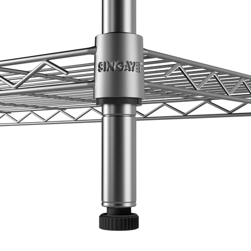 5 Tier Heavy Duty Metal Wire Shelving Unit Q94193