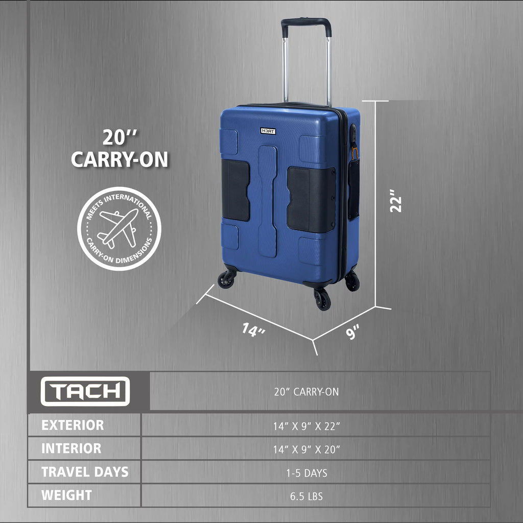 Hardside CarryOn Spinner Travel Suitcase J169506