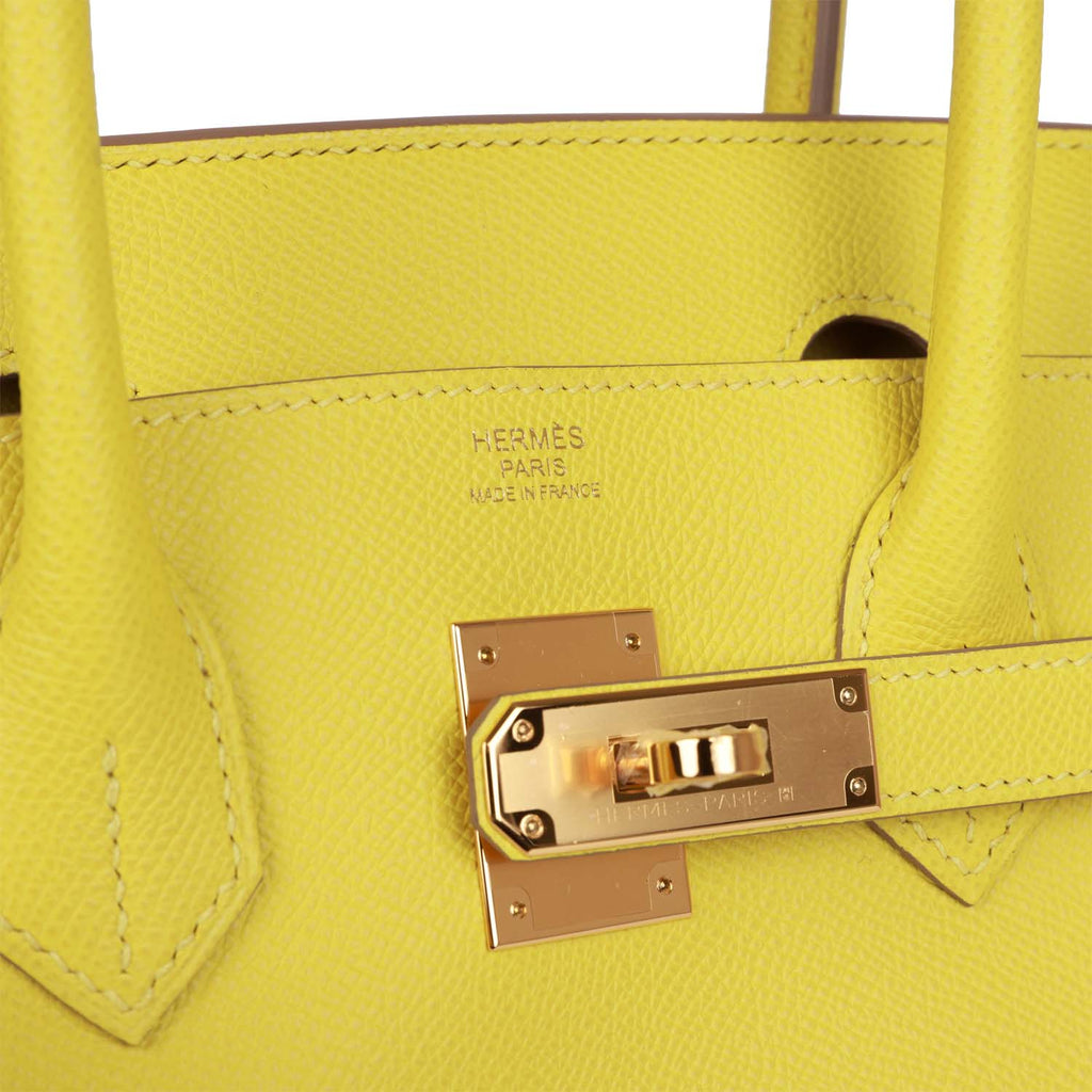 Lime Epsom Leather Handbag I405489