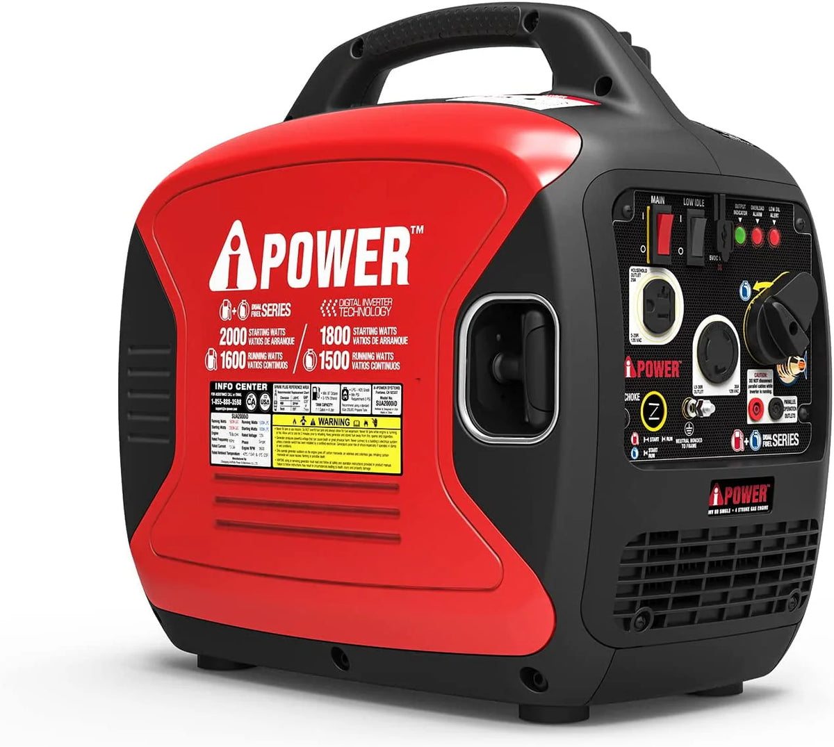2000 Watt Dual Fuel Power Inverter X688367