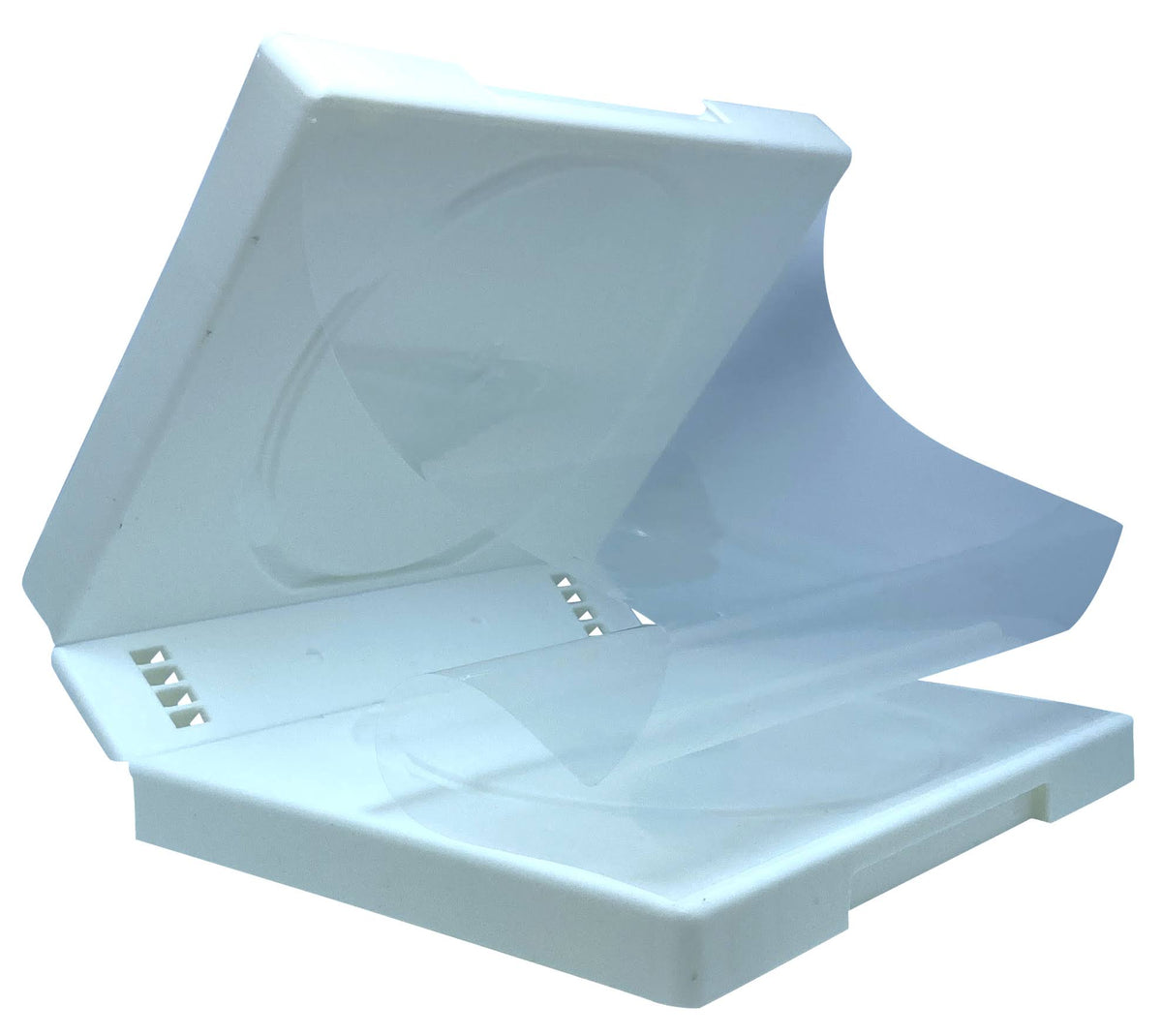 White 10 Disc DVD Cases A7588