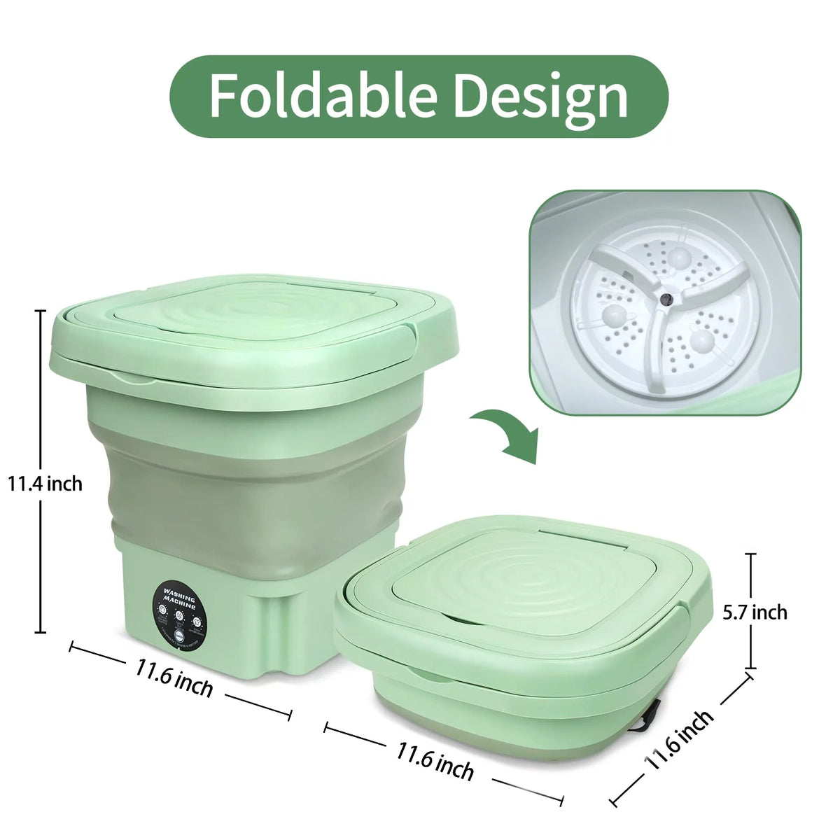 Portable Foldable Washing Machine D26627