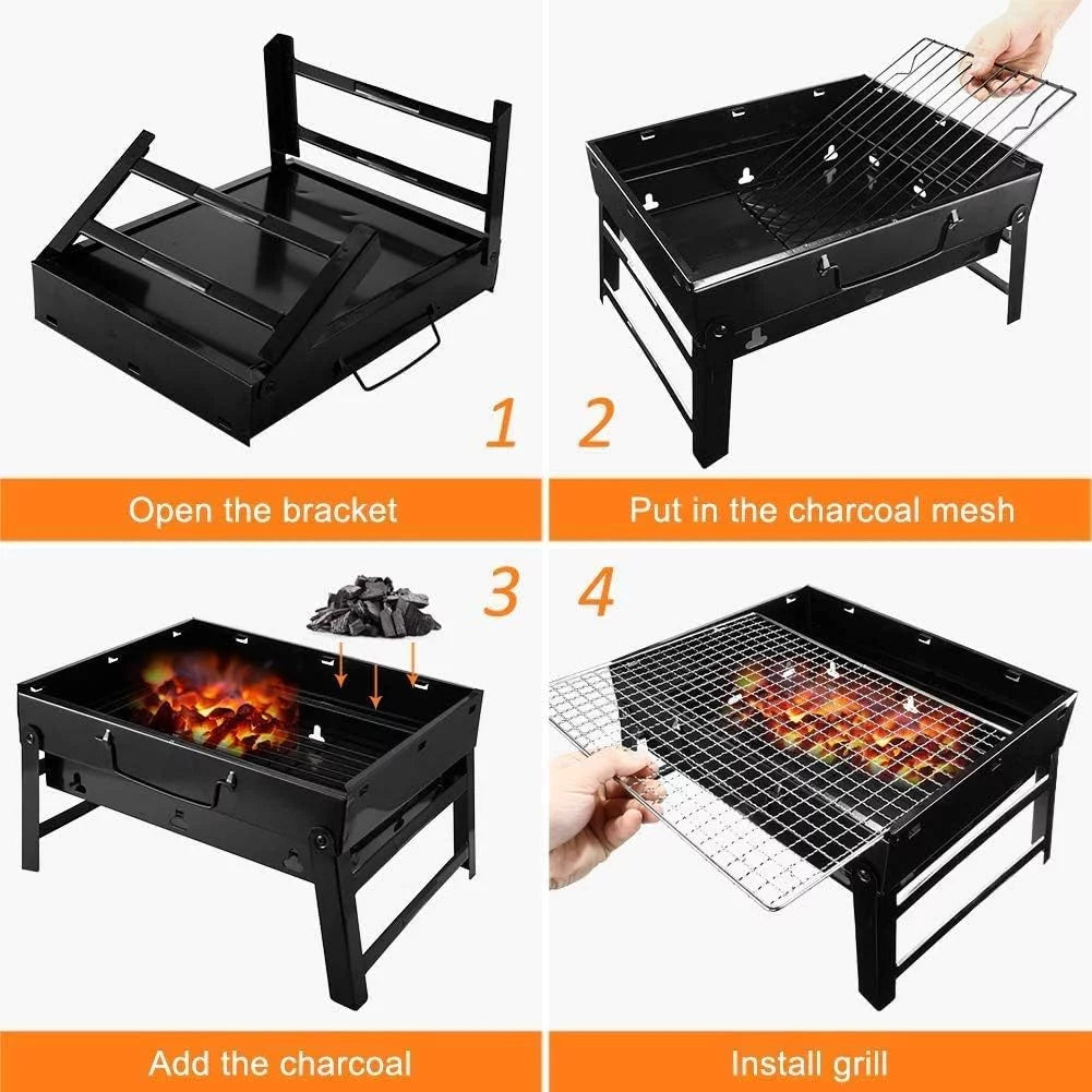 Portable Charcoal Grill E525822