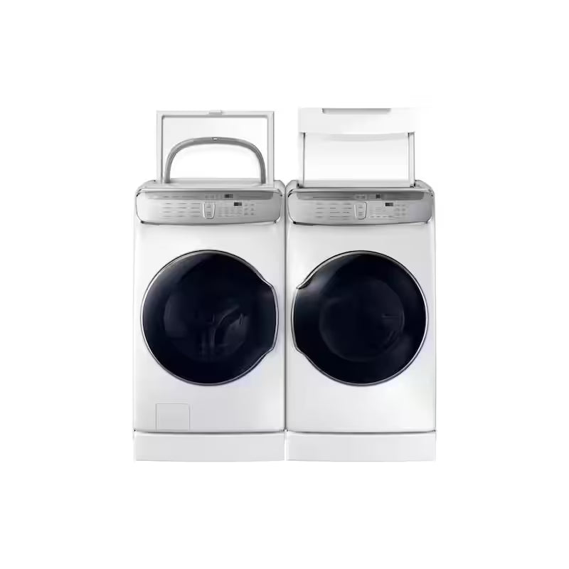 White Laundry Pedestal Q4860