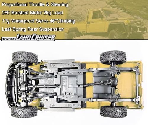 1/12 4x4 RC Rock Crawler Off Road Pickup U1898