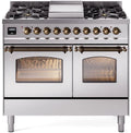 40 Dual Fuel Propane Gas Range in Stainless Steel K8585