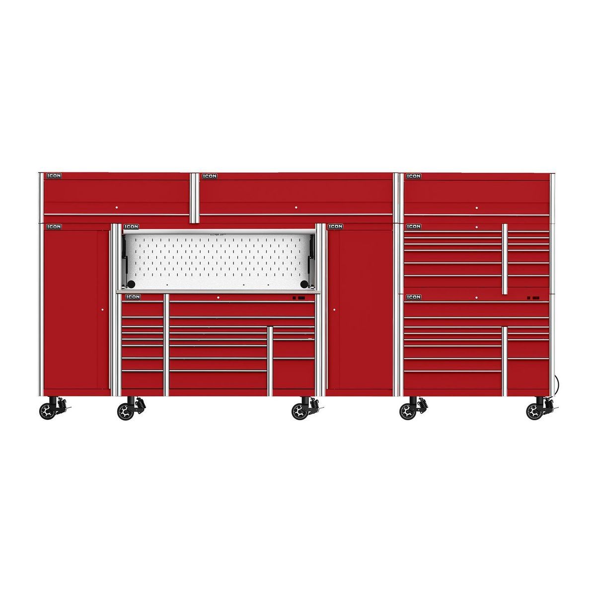 56 in. Overhead Cab, Red N119