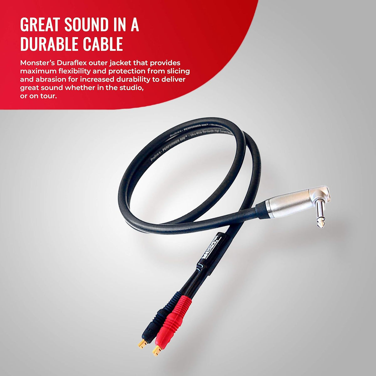 1/4 Inch to Faston Speaker Cable, 12 feet H7806