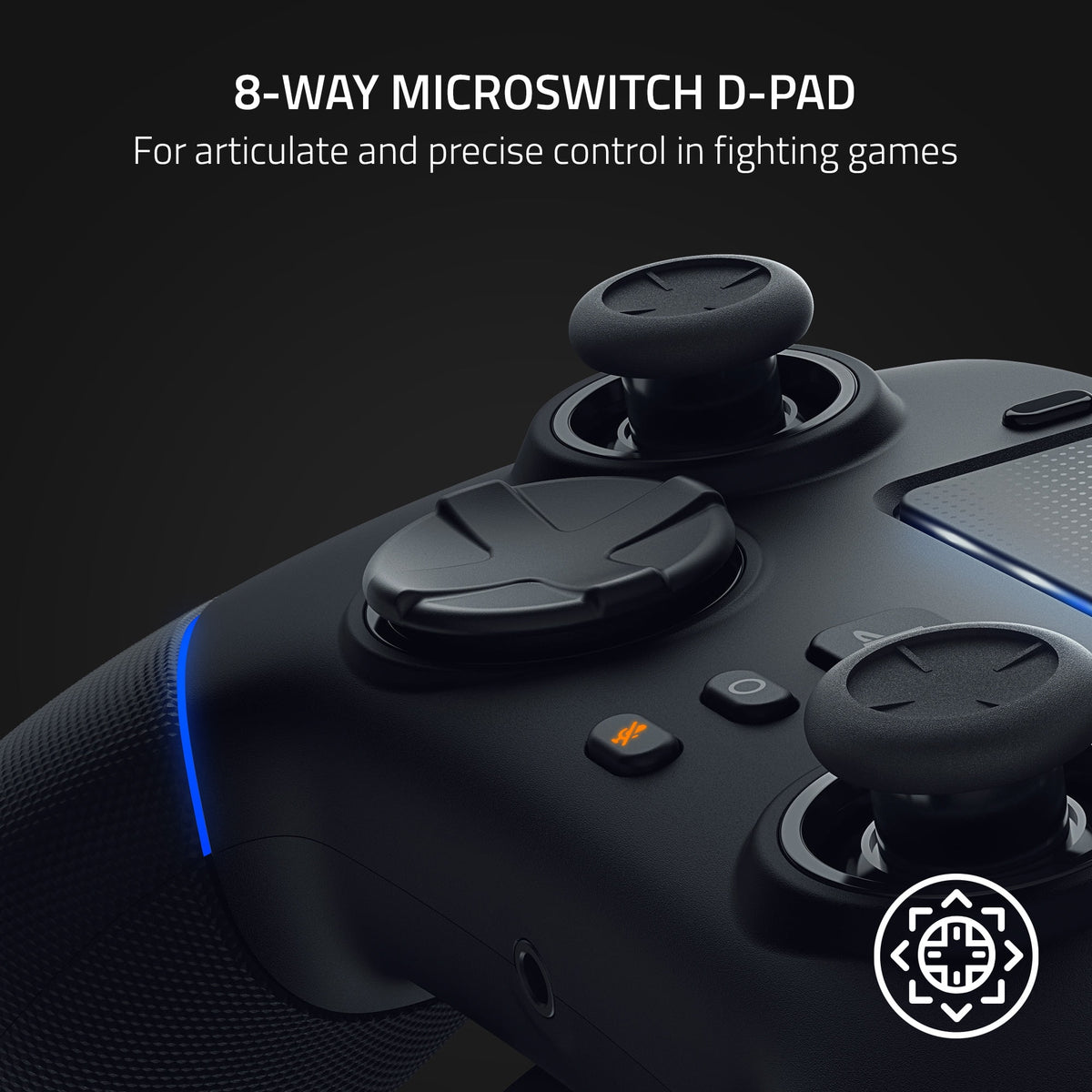 Wireless Gaming Controller for PlayStation 5, Black C87978