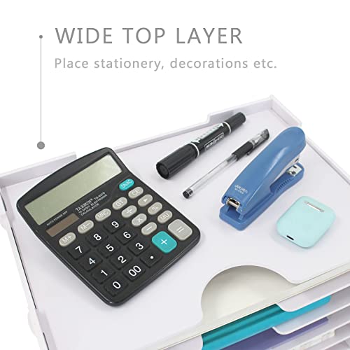 7 Tier White File Organizer I690