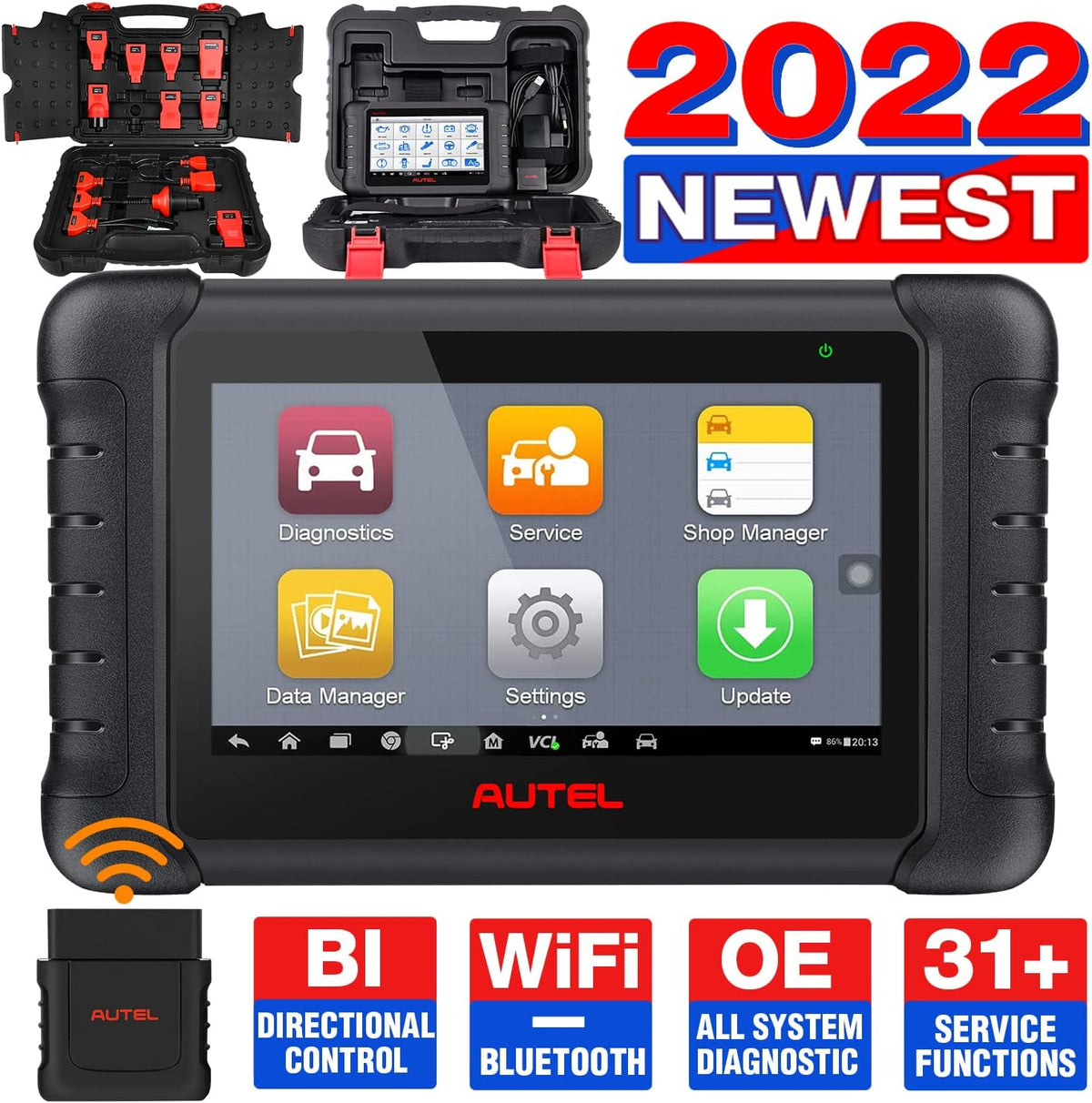 Autel MaxiPRO MP808BT Pro Automotive Scan Tool T3177