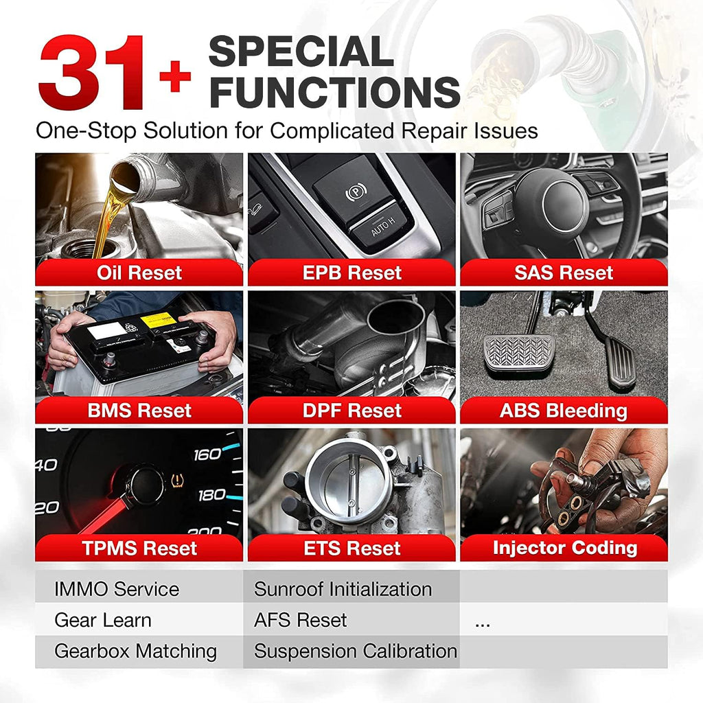 Autel MaxiPRO MP808BT Pro Automotive Scan Tool T3177