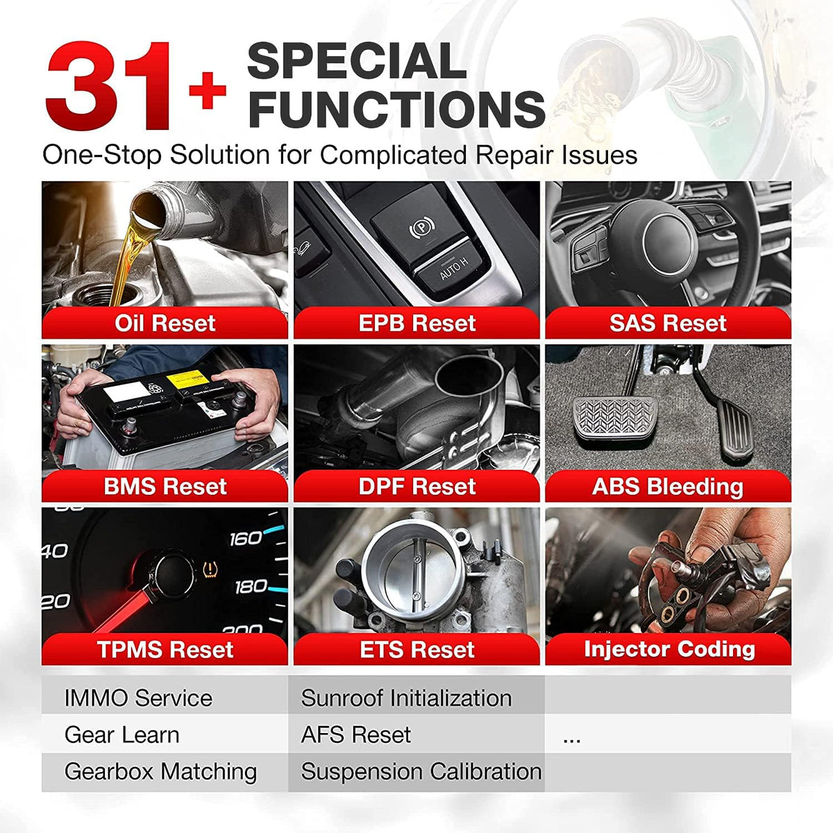 Autel MaxiPRO MP808BT Pro Automotive Scan Tool T3177