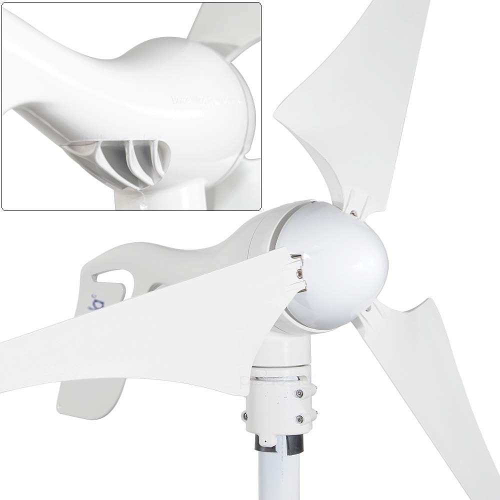 12V 400W Wind Turbine Generator with 30A Hybrid Charge Controller Q29070