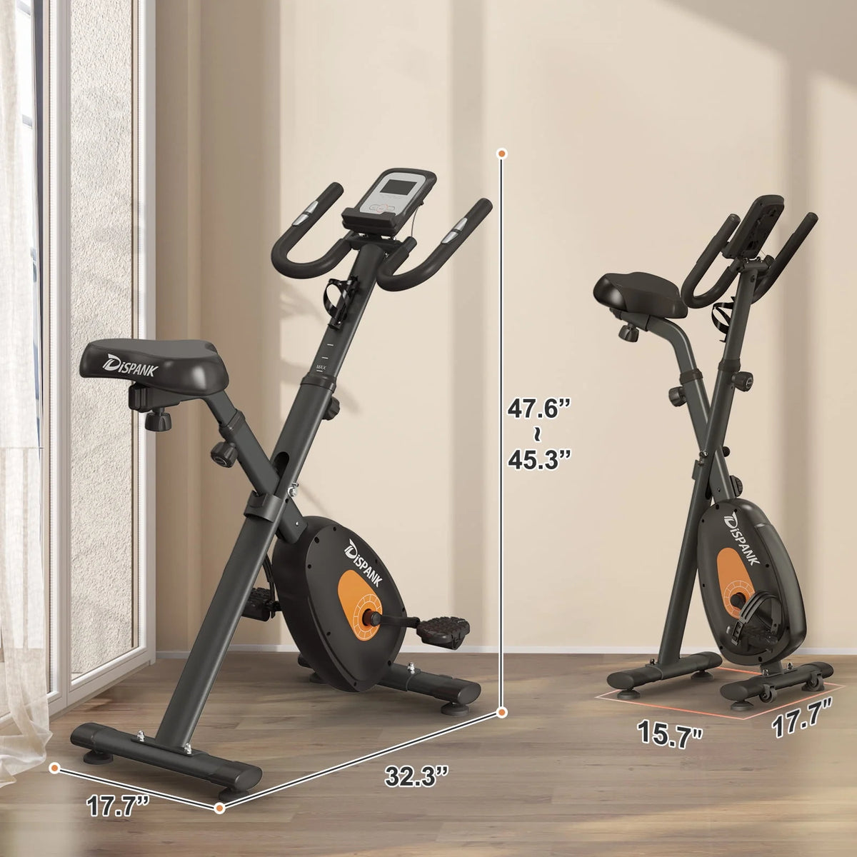 Folding Exercise Bike T951