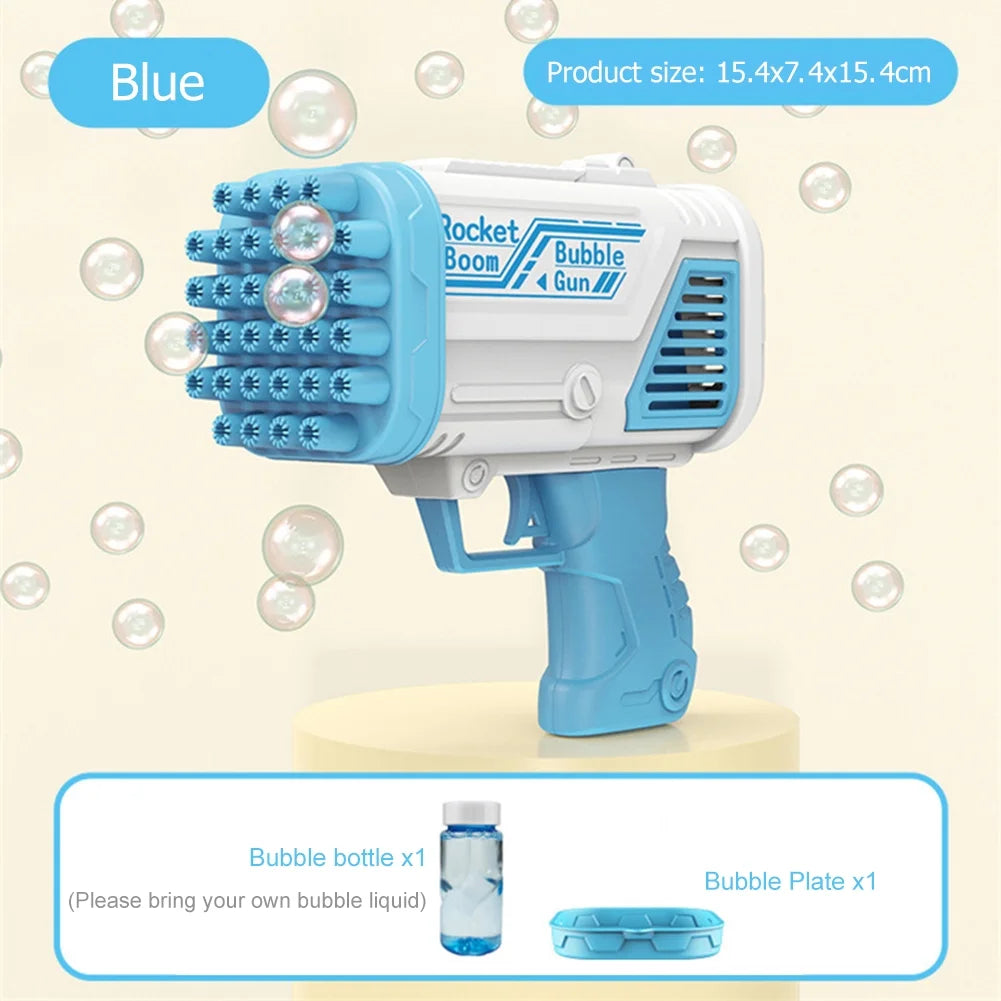 32 Holes Electric Bubble Machine (Blue) K556801
