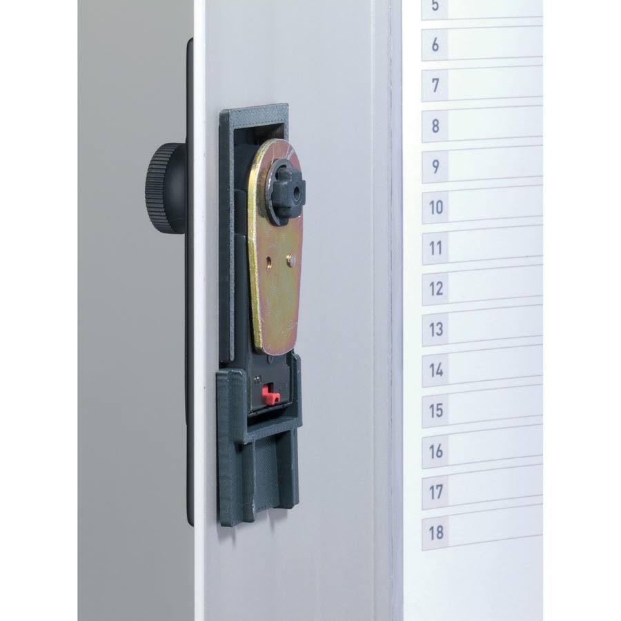 Locking Key Cabinet, 72-Key, Brushed U848