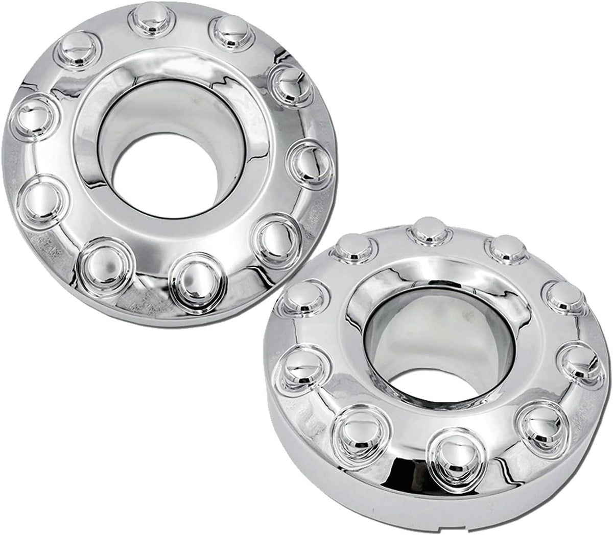 1 Pair Chrome 19.5 Wheel Center Hub Cap A45858