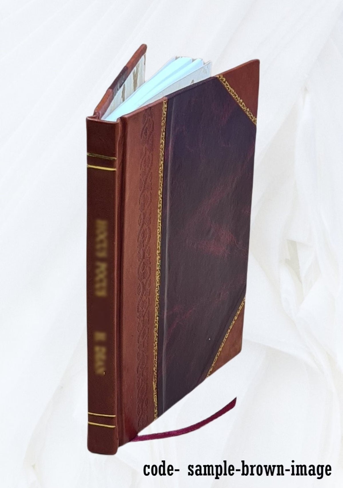 Leather Bound Book X1046