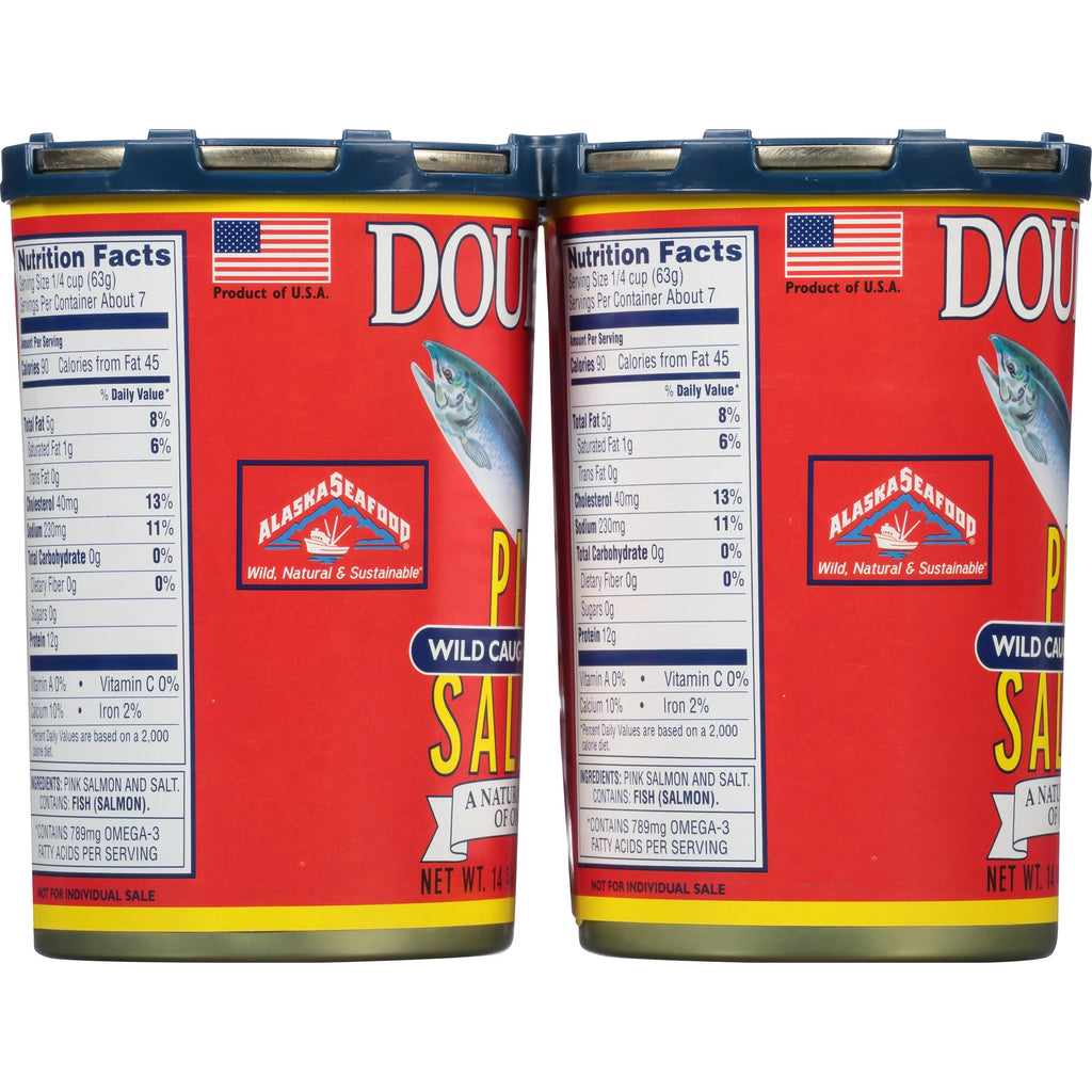 4-14.75 oz. Cans Wild Caught Alaskan Pink Salmon M169
