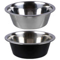 Large Stainless Steel Dog Bowls S391621