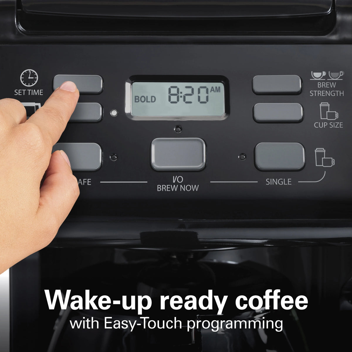 Black Coffee Maker V5053