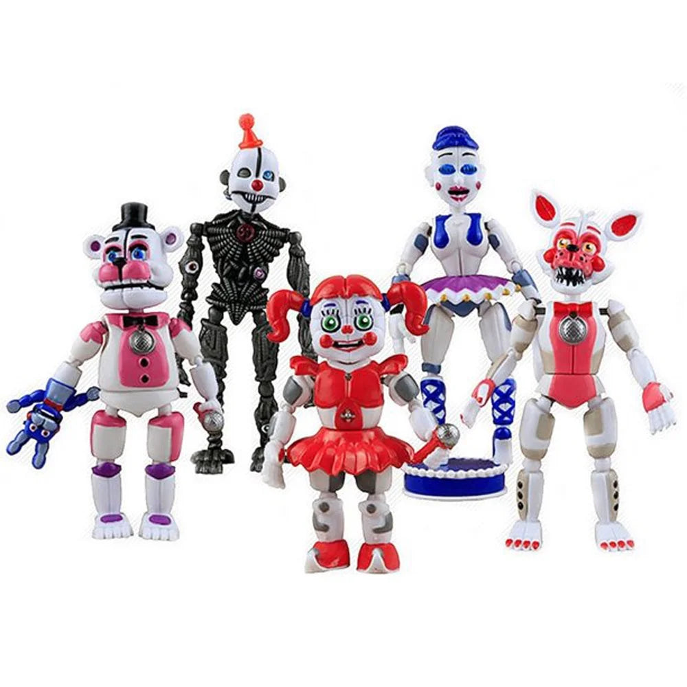 17Pcs Movable Action Figures B614