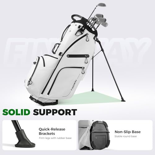 14 Way Lightweight Golf Stand Bag with Dual Strap C28730
