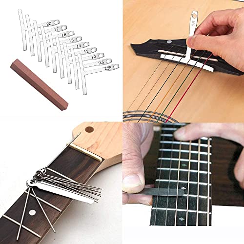 72PCS Guitar Repairing Maintenance Tool Kit with Strings Picks J795427